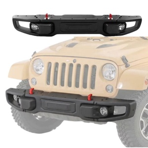 Pare-chocs de voiture avant en acier hors route 10e anniversaire avec antibrouillard pour <span class=keywords><strong>Jeep</strong></span> <span class=keywords><strong>Wrangler</strong></span> JK 2007-2017 - Product Image 4