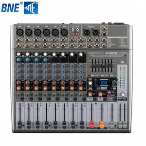 มิกเซอร์ <span class=keywords><strong>XENYX</strong></span> X1222USB ของแท้จากโรงงาน คอนโซลมิกซ์เสียง 12 แชนแนล ระดับมืออาชีพ พร้อมเอฟเฟกต์ในตัว EQ 7 แบนด์ คอนโทรลเลอร์เสียง USB - Product Image 1