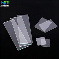 Hanheng 50pcs 72 Pcs 1mm 1.2mm 25.4*76.2 Unground Edges 7101 7102 7105 7109 Clear Glass Microscope Slides
