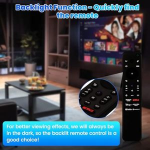 RMF-TX910U Backlit <strong>TV</strong> <strong>Remote</strong> for <strong>Sony</strong> <strong>TV</strong> <strong>Bravia</strong> <strong>TV</strong> Voice <strong>Remote</strong> RMF-TX910U <strong>Replacement</strong> <strong>Remote</strong> for <strong>Sony</strong> <strong>BRAVIA</strong> XR/KD/XR Series - Product Image 6