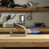 Robuste 90 °   Serre-joint d'angle - Outil de menuiserie à une main pour l'assemblage de tiroirs et d'armoires