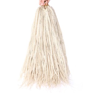 24 pollici per Ombre scatola scura trecce per <span class=keywords><strong>capelli</strong></span> uncinetto Senegalese Twist Tissage trecce <span class=keywords><strong>capelli</strong></span> sintetici 3X - Product Image 5