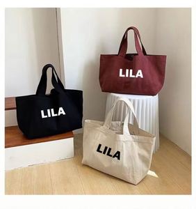 Natural Extra <b>Large</b> <b>Canvas</b> Tote <b>Bag</b> With Logo Printing for Shopping - Product Image 3