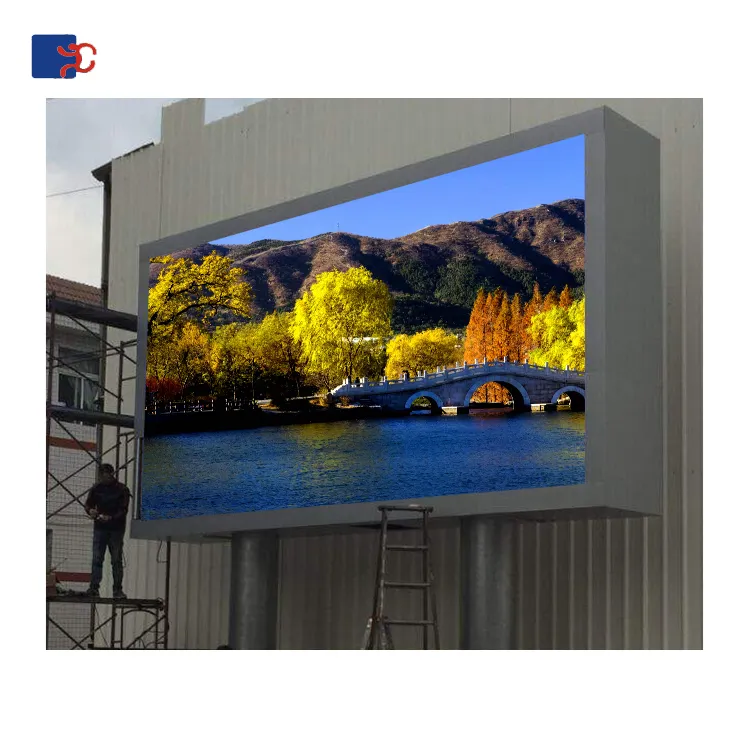 High brightness waterproof full color outdoor P5 advertising led TV screen