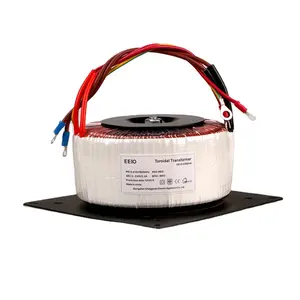 Transformateur toroïdal de marque EEIO 50Hz 450w 500VAC 1000va 127v-240v-24v pour onduleur de cercle d'énergie éolienne