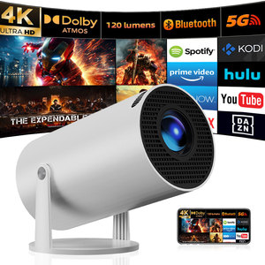 Portable <strong>Projector</strong> HD 1080P 4K Automatic Focusing <strong>Android</strong> 11 Smart Cinema WIFI and Bluetooth High Definition 300A - Product Image 2