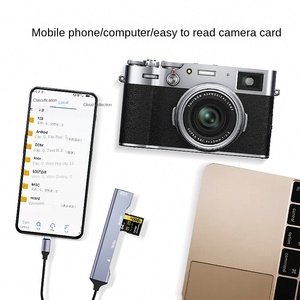 Đa Chức Năng Sáu Trong Một MS Đầu Đọc Thẻ Cho Dài Ngắn Stick Sạc USB Khả Năng Cho SD/TF/MS/M2/CCD Máy Ảnh Máy Tính Xách Tay - Product Image 2