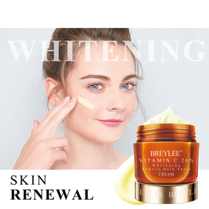 Crème hydratante éclaircissante à la vitamine C organique BREYLEE pour éliminer les taches brunes et prendre soin de la peau du visage - Product Image 4