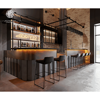 Hôtel moderne Restaurant Bar Comptoir Salon Bar Meubles Restaurant idées de rénovation