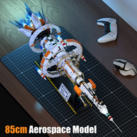 Set de Construcción de Bloques de Plástico para Armar un Modelo de la Estación Espacial Tianqixing, Juguete Educativo para Niños y Decoración del Hogar