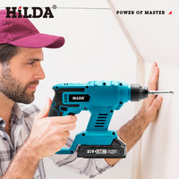 Prix usine Hilda 21V outils électriques sans fil 26mm Lithium perceuse à percussion pour béton bois forage perceuse à percussion ensemble