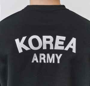 Sweat-shirt à col rond ROKA Corée, manches longues, en tissu French Terry, style sportif, unisexe, vêtements décontractés - Product Image 3