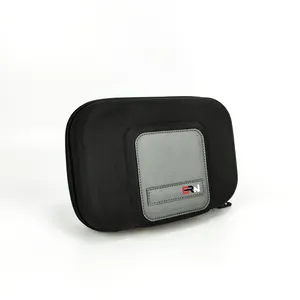 Generous Design Black Dust Resistant Shockproof Hard Shell Custom Portable Wireless Microphone Case