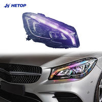 Phares HETOP W117 CLA 2014-2020, couleur RGB, mise à niveau personnalisée spéciale, phares avant CLA220 CLA45 CLA260, phares LED pour Benz