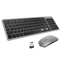 Meilleur Nouveau Clavier Optique Tactile Sans Fil Pliable Multi-appareils pour Mac, Léger, Compact, Silencieux et Fin pour Ordinateur Portable
