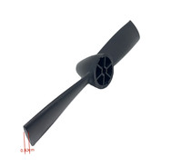 Accessoire de système d'entraînement de pédale de propulsion en plastique sous-marin accessoires de Kayak turbine de ventilateur en Nylon hélice de pédale de Kayak de pêche