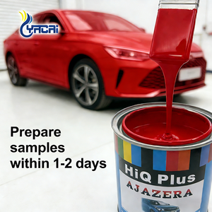 Pintura Acrílica Líquida para Autos, Color Rojo Brillante, Base 1K, Resistente a la Intemperie, para Reparación de Autos, Rojo Metálico FordaRed, Venta al Por Mayor de Fábrica, Precio Competitivo - Product Image 3