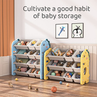 Petit tiroir en plastique étagère de rangement meuble d'intérieur coin placard pour enfants pour l'école salon chambre ou centre commercial