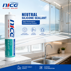 Mastic silicone neutre adhésif résistant aux intempéries pour <span class=keywords><strong>calfeutrage</strong></span> de vitres et portes – Ventes flash usine - Product Image 1