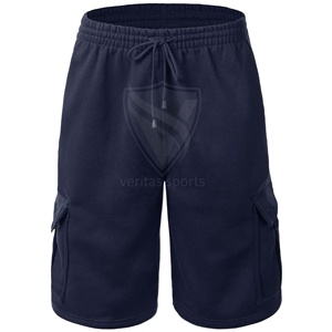 Shorts de basket-ball pour hommes Veritas Sports de qualité supérieure, nouveaux modèles 2023 - Polyester/coton, respirants et à séchage rapide - Product Image 1