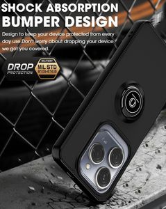 Vente flash, coque de téléphone avec anneau de support antichoc mat pour Infinix Hot <span class=keywords><strong>40</strong></span> <span class=keywords><strong>Pro</strong></span> Spark 20 <span class=keywords><strong>Pro</strong></span> Reno11Pro - Product Image 3