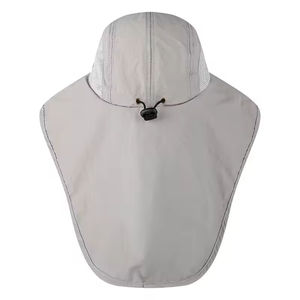 Sombrero de Pescador de Malla de Secado Rápido con Protección Solar, Diseño de Dibujos Animados, Logotipo Personalizado, Ala Ancha, para Verano, Playa y Aire Libre, para Hombre - Product Image 6