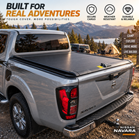 Camion tout-terrain 4x4, couvre-caisse en aluminium, couvre-caisse rétractable imperméable, verrouillage manuel, verrouillage à clé, Ford ISUZU DMAX