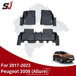 Tappetini impermeabili per auto autotrazione personalizzati in fabbrica 5D per auto impermeabili per <span class=keywords><strong>Peugeot</strong></span> 3008 <span class=keywords><strong>Allure</strong></span> 2017-2023 - Product Image 4
