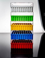 AMNGENT --- Cryoboxes, consumibles de tubo de uso de laboratorio 81 Wells Cajas criogénicas de PC de grado médico