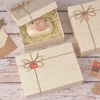 Boîte cadeau de luxe pour femmes en marbre pour anniversaire et Noël, rouge à lèvres et parfum, matériaux recyclés, impression UV, boîte vide personnalisable