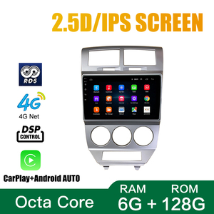 Pour <span class=keywords><strong>DODGE</strong></span> <span class=keywords><strong>CALIBER</strong></span> <span class=keywords><strong>2007</strong></span>-2010 <span class=keywords><strong>Autoradio</strong></span> Appareil Double 2 Din Octa-Core Quad Android Stéréo de Voiture GPS Navigation Carplay - Product Image 5