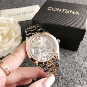 Relojes de fábrica, nuevos, de diseño, de alta calidad, con movimiento japonés de cuarzo, relojes de acero inoxidable, resistentes al agua, relojes de pulsera para mujer. - Product Image 3