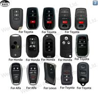 Clés de voiture de remplacement intelligentes, coques de clés de véhicule pour Honda, Toyota, Lexus, Ford, Suzuki, Mitsubishi, Renault