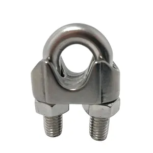Clip de câble métallique en acier inoxydable 304 / 316