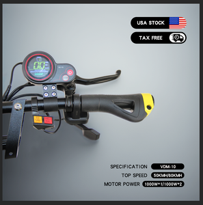 สกู๊ตเตอร์ไฟฟ้าพับได้สำหรับผู้ใหญ่ รุ่น <span class=keywords><strong>VDM</strong></span> 10  แรงสูง 2000 วัตต์ 52V 18.2ah  มอเตอร์คู่สองล้อ  รวดเร็ว  ปี 2024 - Product Image 6