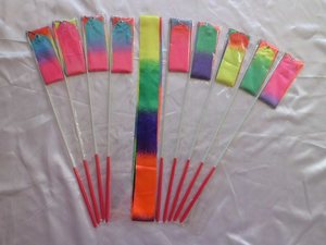 Équipement de <span class=keywords><strong>gymnastique</strong></span> <span class=keywords><strong>artistique</strong></span> colorée, nouvelle collection, avec tige à torsion, ruban de 1M, pour filles - Product Image 6