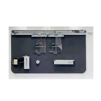 Porte coulissante à capteur sensible pour entrée d'hôpital, opérateur intelligent, télécommande, ferme-porte automatique