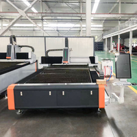 Découpeuse laser fibre CNC professionnelle haute efficacité 1500W de petite taille en acier avec contrôle Cypcut, moteur servo Fuji, compatible AI/PLT