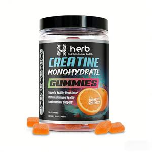 Complément alimentaire sportif en gommes de créatine monohydrate à marque privée ODM/OEM pour la gestion de l'énergie des adultes, durée de conservation de 24 mois - Product Image 1