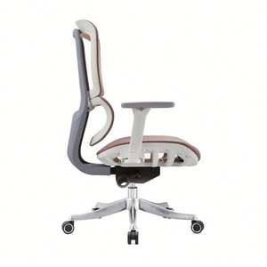 เก้าอี้ตาข่ายยกพนักพิงแบบร่วมสมัยเก้าอี้ผู้บริหารโลหะสำหรับธุรกิจสำนักงานคอมพิวเตอร์ - Product Image 4