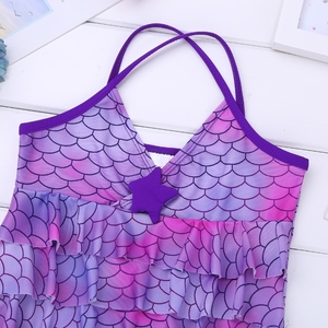 Traje de Baño Tankini Personalizado para Niñas de 3 a 14 Años, Bikini, Traje de Baño para Natación, Surf, Playa - Product Image 3