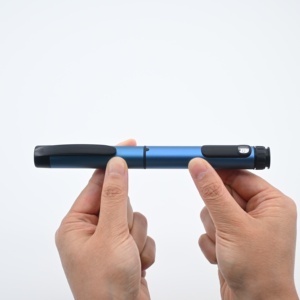 <span class=keywords><strong>Stylo</strong></span> d'injection d'<span class=keywords><strong>insuline</strong></span> réutilisable en métal 0-80 UI V1Injection Pen - Product Image 2