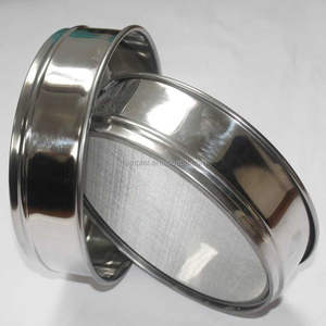 75 100 150 200 250 माइक्रोन छिद्रित जाल मिट्टी परीक्षण सीव ने सादे बुनाई प्रयोगशाला परीक्षण सेव काटने की तैयारी की - Product Image 3