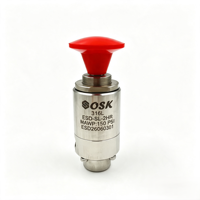Vanne d'arrêt d'urgence en acier inoxydable SS316L Buna N Oil NPT1/4 3 voies NC/NO OEM OSK ESD-SL-2HR -40°C-100°C Garantie 1 an