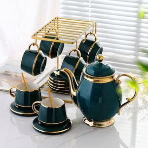 Professional Manufacturer Competitive Price Coffee Table Ethiopian <b>Set</b> Enamel Coffee <b>Set</b> Decoration Ceramic Box Vintage Brown - Product Image 6