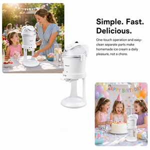 Machine à <span class=keywords><strong>glace</strong></span> portable 1L – Créez des cornets de <span class=keywords><strong>glace</strong></span> <span class=keywords><strong>maison</strong></span> pour enfants – Machine à <span class=keywords><strong>glace</strong></span> automatique compacte pour la <span class=keywords><strong>maison</strong></span> - Product Image 5