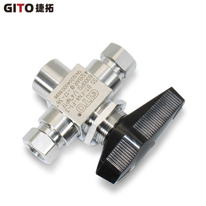 Válvula de Bola de Alta Presión 6000PSI para Estaciones de GNC, Manual, de Dos Posiciones y Tres Vías, para Agua, Gas y Aceite, Personalizable OEM - Product Image 5