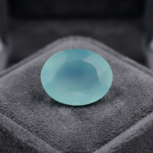 Calcedoine naturelle teinte ovale 12x14mm BLEU / ROSE / JAUNE / AQUA, prix d'usine en gros, pierres précieuses en vrac de haute qualité IGI - Product Image 3