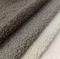 Tissus d'ameublement 100% polyester ultra doux anti-boulochage, tissu velours bouclé imprimé à boucles particulières pour canapé