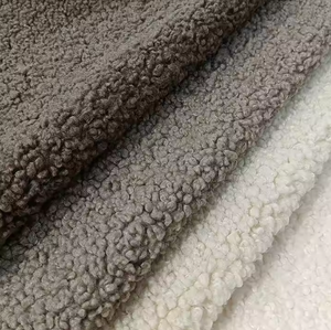 Tissu en velours bouclé Teddy imprimé à boucles particulières anti-boulochage pour textiles de maison, vêtements, coussins et jouets - Product Image 3
